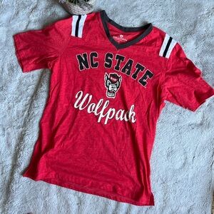Colosseum Red NC State Wolfpack Shirt